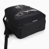 Рюкзак школьный для мальчика &laquo;Тачка&raquo;, Stavia, эргономичная спинка, 30&times;16&times;38 см, чёрный