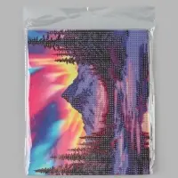 Алмазная мозаика &laquo;Северное сияние&raquo; 21&times;25 см, с мольбертом
