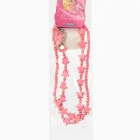 Бусы детские «Выбражулька. Звезды», набор 2 шт. розовые