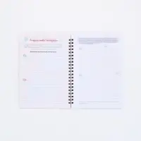 Женский психологический дневник «Люби себя» А5, 60 листов на гребне Женский психологический дневник «Люби себя» А5, 60 листов на гребне