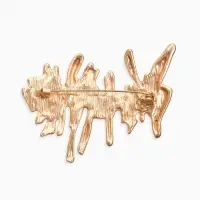 Брошь корейский стиль «Столоктиты», цвет золото Брошь корейский стиль «Столоктиты», цвет золото