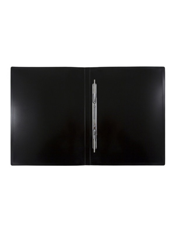 Папка с пружинным скоросшивателем А4, 700 мкм, 27 мм, Calligrata DeLuxe, внутренний карман, до 180 листов, черный Папка с пружинным скоросшивателем А4, 700 мкм, 27 мм, Calligrata DeLuxe, внутренний карман, до 180 листов, черный