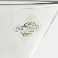 Бокал для мартини Magistro &laquo;Медуза&raquo;, 130 мл, 9&times;12.5 см, стекло, прозрачный