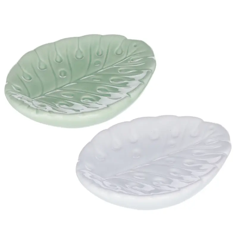 VETTA Мыльница "Перо павлина", керамика, 2 цвета