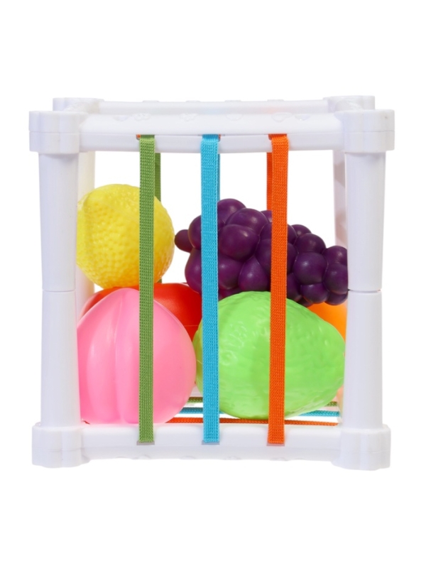 Сортер куб для малышей  Сортер куб для малышей "Фрукты"