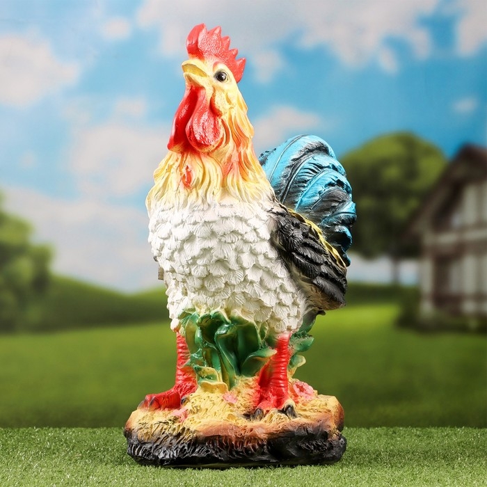 Садовая фигура  Садовая фигура "Петух" 46х26см