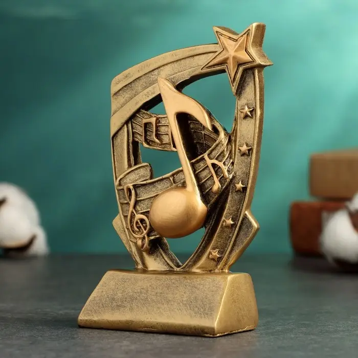 Фигура наградная, кубок &laquo;Музыкальное открытие&raquo;, 9&times;4&times;14 см