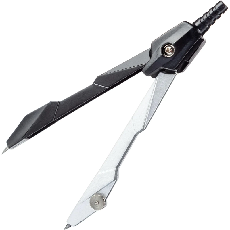 Готовальня Attache BF-BX3 3пр/наб,циркуль 122мм,сер+черн,пл.пенал,европодв