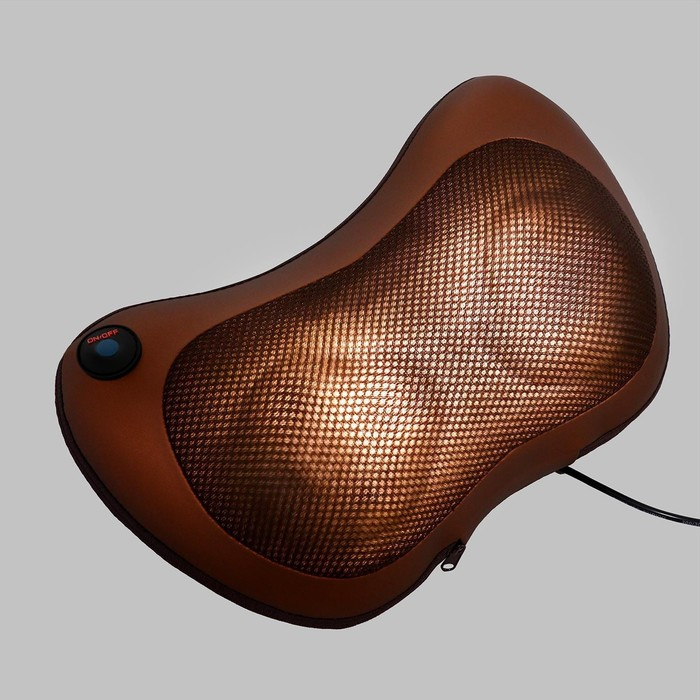 Массажёр для шеи Luazon LEM-26, 25 Вт, ИК-подогрев, 220/12 В Массажёр для шеи Luazon LEM-26, 25 Вт, ИК-подогрев, 220/12 В