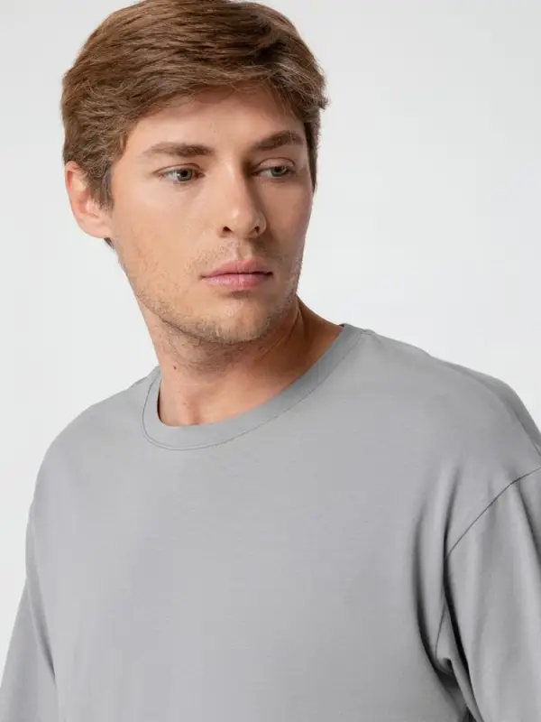 Футболка унисекс оверсайз Street Vibes, серая, размер XS/S Футболка унисекс оверсайз Street Vibes, серая, размер XS/S