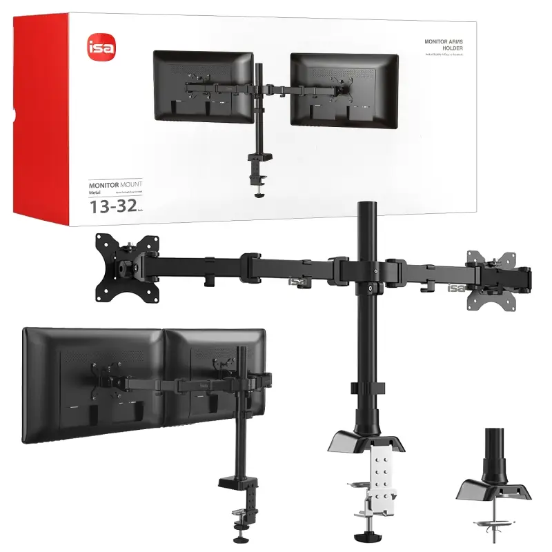 Кронштейн для для двух мониторов 13"-32" MH-C2 ISA (5шт/кор)