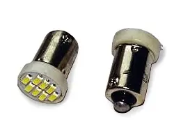 B039 Т8/белый/ (BA9S) 8SMD 3014, блистер 2 шт