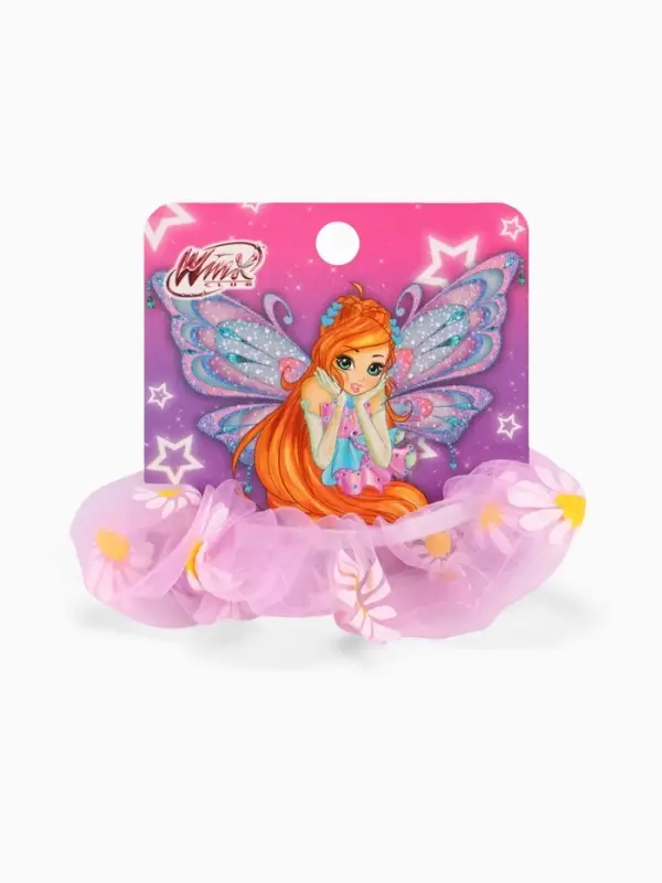 Резинка для волос «Ромашка» сиреневая, Винкс Резинка для волос «Ромашка» сиреневая, Винкс