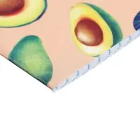 Набор блокнотов А6 32л кл на скобе Авокадо, мел карт, бл офс, 4В 20шт