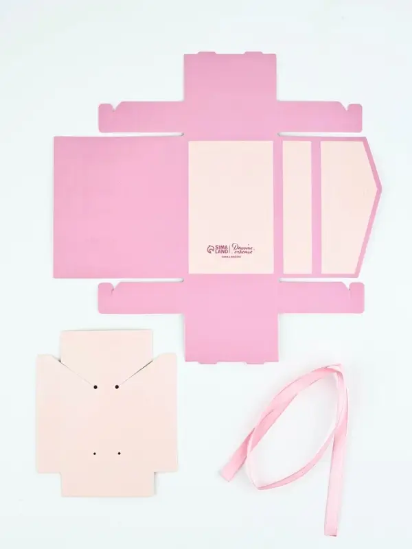 Коробка под бижутерию «Розово-бежевая», 12 х 8.5 х 3 см Коробка под бижутерию «Розово-бежевая», 12 х 8.5 х 3 см