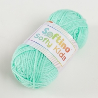 Пряжа 100% акрил "Softy Kids" 90м ±5м 50 гр цвет 15 водный