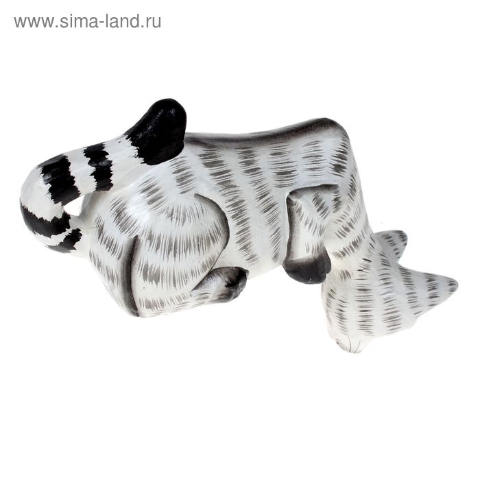 Сувенир дерево "Котёнок Матвей подглядывает" 24х17х7 см