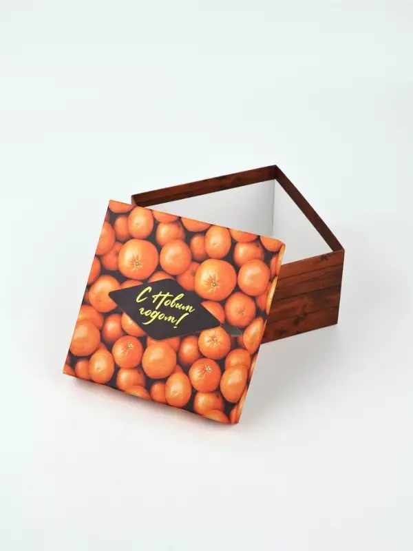 Набор подарочных коробк 6 в 1 «Яркие мандарины», 10×10×6–20×20×11 см Набор подарочных коробк 6 в 1 «Яркие мандарины», 10×10×6–20×20×11 см