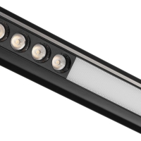 Светильник трековый SLIM "Линия трек33" LED 18Вт 3000-6000К 48V CRI90 черный 3,2х3,8х33,8см   990943