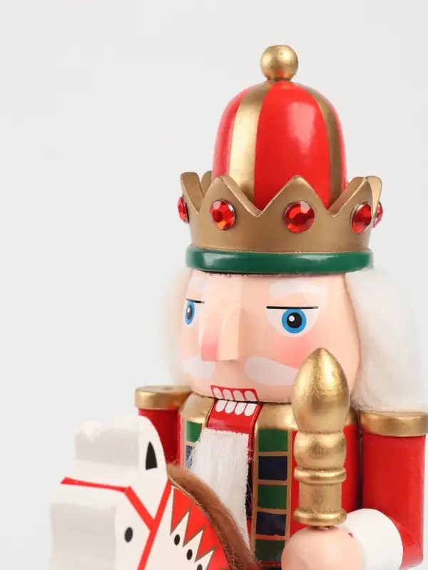 Новогодний декор  Новогодний декор "Щелкунчик на лошадке" 28 см