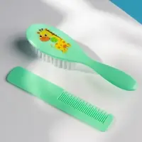 Расчёска детская, массажная щётка для волос &laquo;Жирафик&raquo;, от 0 мес.