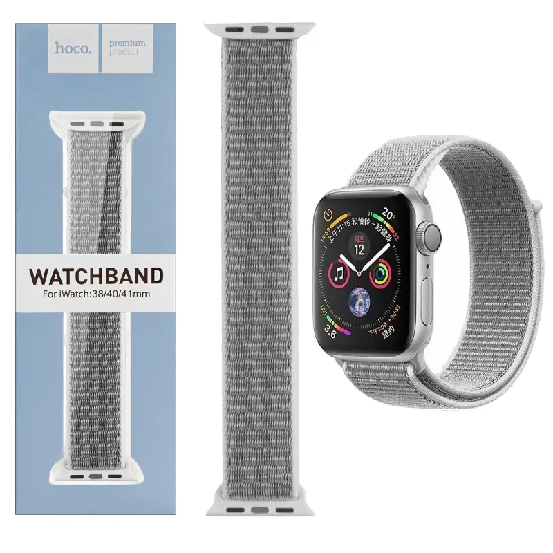 Ремешок для Apl watch 38/40/41mm Watchband WA02 nylon strap seashell HOCO