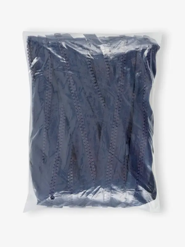 Молния &laquo;Трактор&raquo;, №8, разъёмная, замок автомат, 100 см, тёмно-синяя