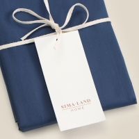 Наволочка 300ТС SL Home Percale 50*70+3 см , цв.синий, 100% хлопок