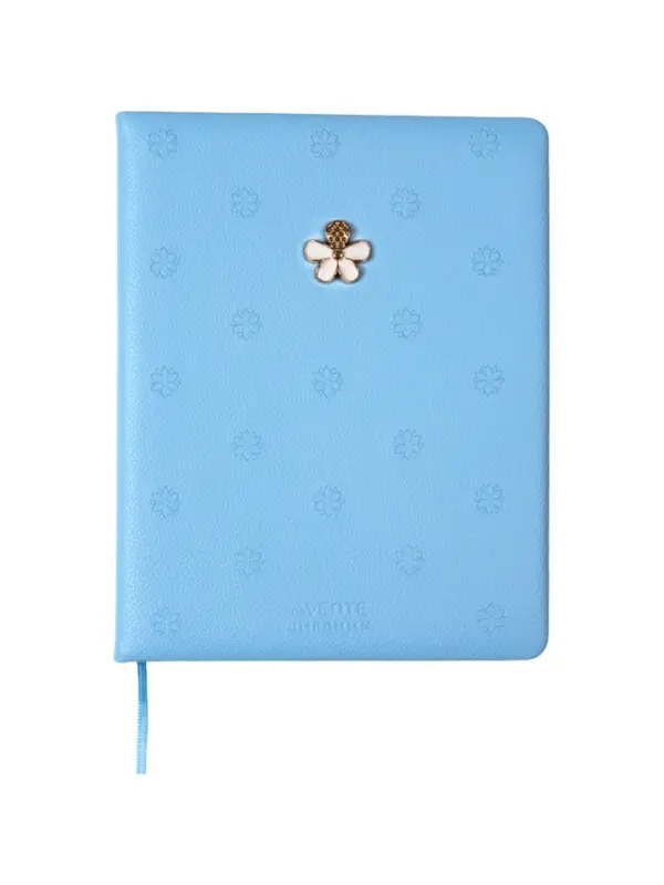 Дневник школьный 1-11 класс, deVENTE. deVENT.Flower, ляссе, голубой