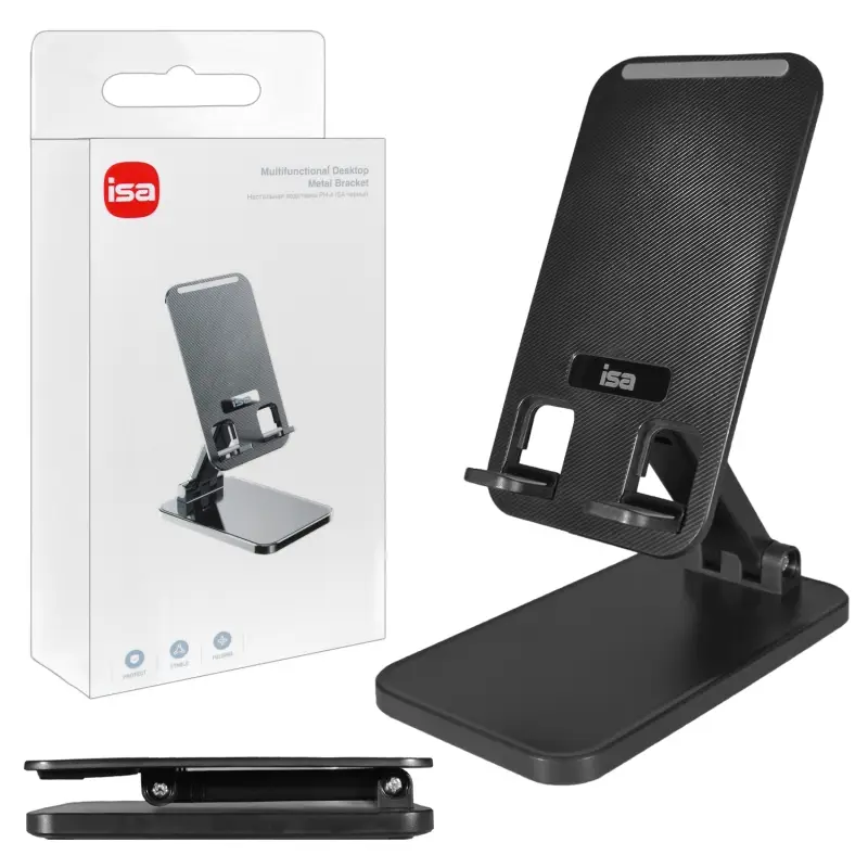 Настольная подставка PH-4 ISA черный IS124118 (100шт/кор) Настольная подставка PH-4 ISA черный IS124118 (100шт/кор)