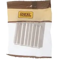 Накладки для фигурного плинтуса &laquo;Идеал. Дюра&raquo;, 80 мм, 8 штук, цвет 002 светло-серый