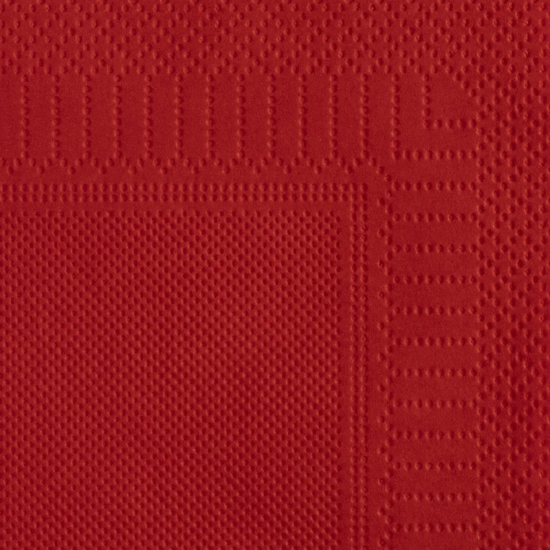 Салфетки бумажные 2 сл 23х24 см красные 250 шт/уп