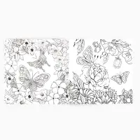 Раскраска - антистресс &laquo;Цветочные узоры&raquo;, 20 стр.