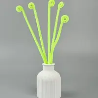 Синельная проволока набор 50 шт., зелёный неон, 30 см