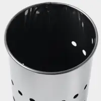 Ёршик для унитаза с подставкой, 10&times;10&times;37 см, хром