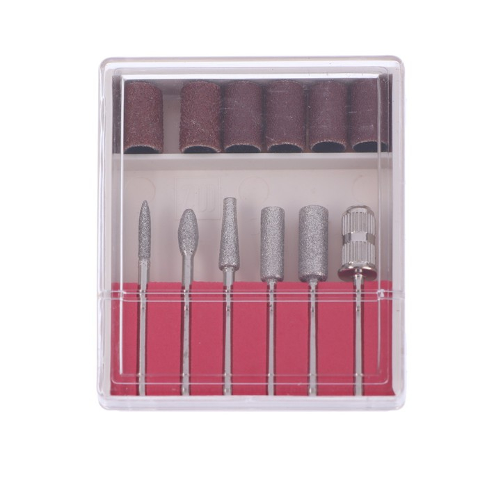 Аппарат для маникюра Luazon LMH-08, 6 насадок, 30 Вт, до 35 000 об/мин, серая Аппарат для маникюра Luazon LMH-08, 6 насадок, 30 Вт, до 35 000 об/мин, серая