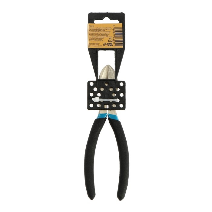 Бокорезы ТУНДРА, никелированные, обрезиненные рукоятки, 160 мм Бокорезы ТУНДРА, никелированные, обрезиненные рукоятки, 160 мм