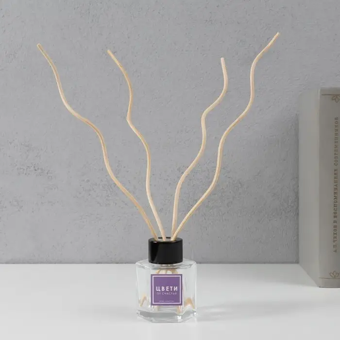 Палочка для аромадиффузора из ротанга Палочка для аромадиффузора из ротанга "Волна" натуральная 26 см