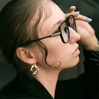 Серьги металл &laquo;Тренд&raquo;, кольца, цвет золото с серебром