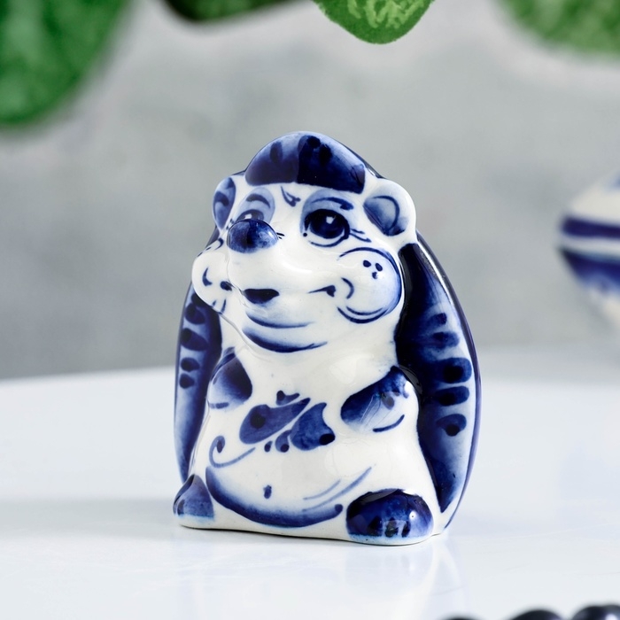 Сувенир  Сувенир "Ёж", гжель