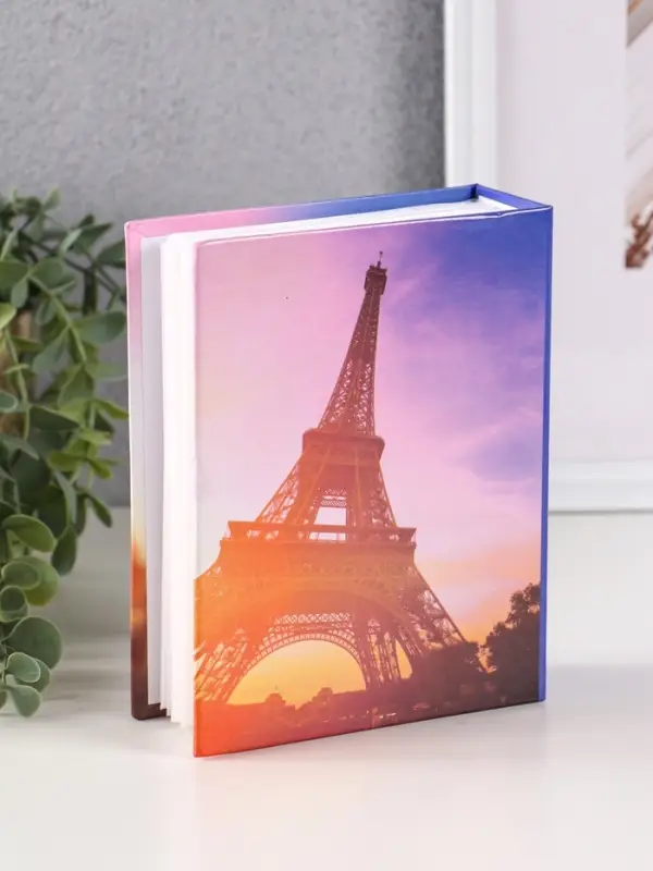 Фотоальбом 100 фото "Париж. Любовь" 10X15см, ПП карм.