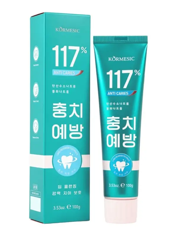 Зубная паста KORMESIC антикариес, 100 г