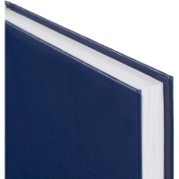 Ежедневник недатированный ,бумвинил,синий,А6,105х140мм,128л