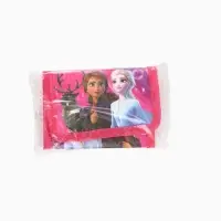 Кошелек детский на липучке &laquo;Холодное сердце&raquo; розовый 9&times;9&times;1