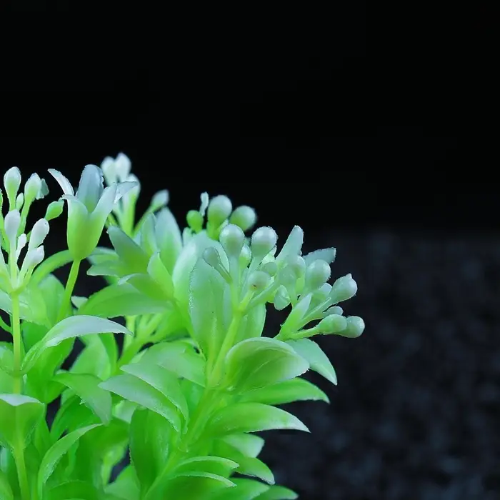 Набор растений искусственных для аквариума, 12 см, 2 шт.