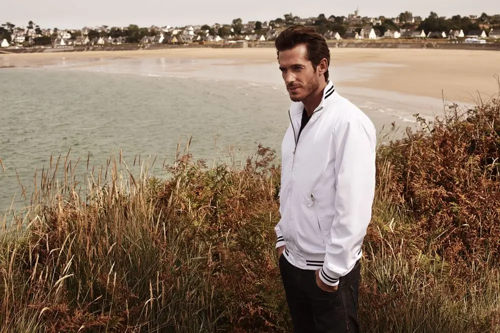 Ветровка унисекс Garland, голубая, размер S