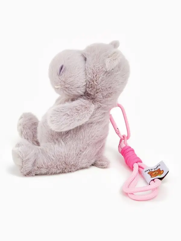 Мягкая игрушка на подвесе "Милый бегемотик", 16 см