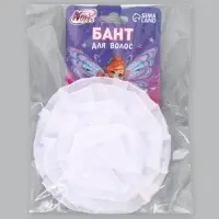 Бант для волос, ВИНКС, на резинке, 11 см