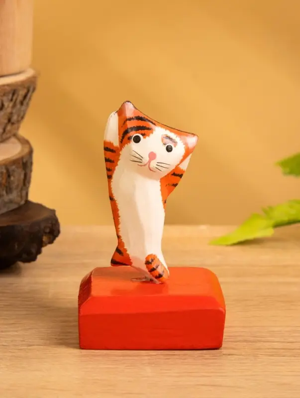 Сувенир на подставке дерево "Котенок" МИКС, 5х5х9 см