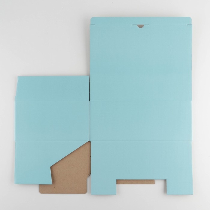 Коробка подарочная складная, упаковка, «Тиффани», 22 х 15 х 10 см